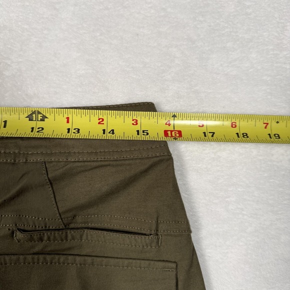 Roark Shorts Mens 31 Green Drawstring Chino Travel Adventure Stretch Pockets - Picture 7 of 11